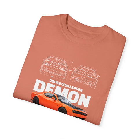Dodge Challenger Demon T-Shirt - Unisex Vintage Car Tee