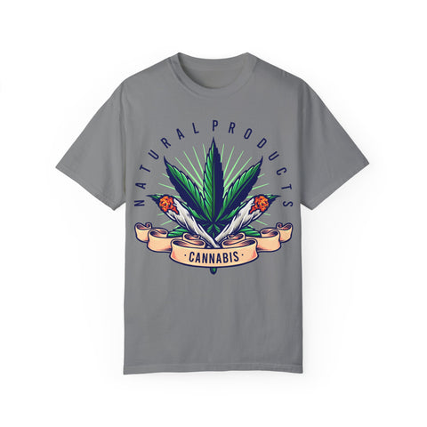 Cannabis Natural Products T-Shirt - Unisex Garment-Dyed Tee for Eco-Conscious Individuals