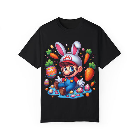 Cute Easter Character Unisex Garment-Dyed T-Shirt