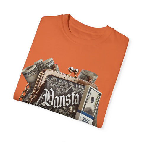 Gangsta Money Bag T-Shirt - Unisex Garment-Dyed Tee