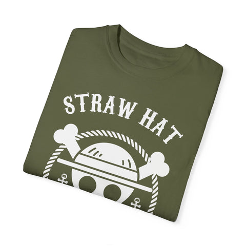 Straw Hat Cruise Graphic T-Shirt - Unisex Garment-Dyed Tee for Fans