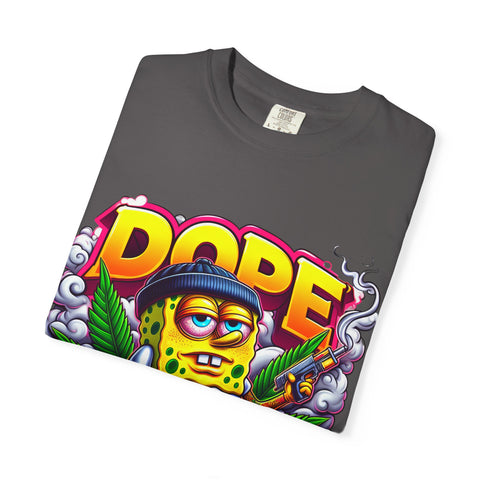 Retro Dope SpongeBob T-Shirt | Unisex Garment-Dyed Tee for Fun Vibes