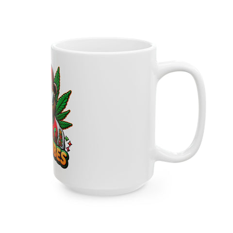 Good Vibes Bear Ceramic Mug - 11oz & 15oz