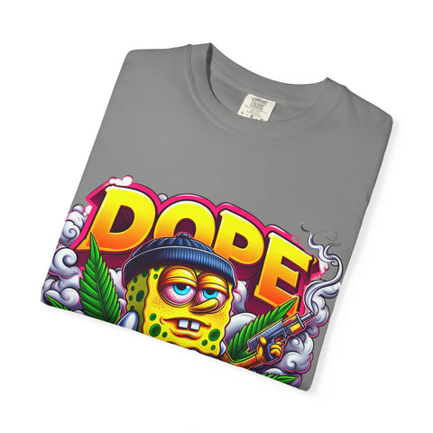 Retro Dope SpongeBob T-Shirt | Unisex Garment-Dyed Tee for Fun Vibes