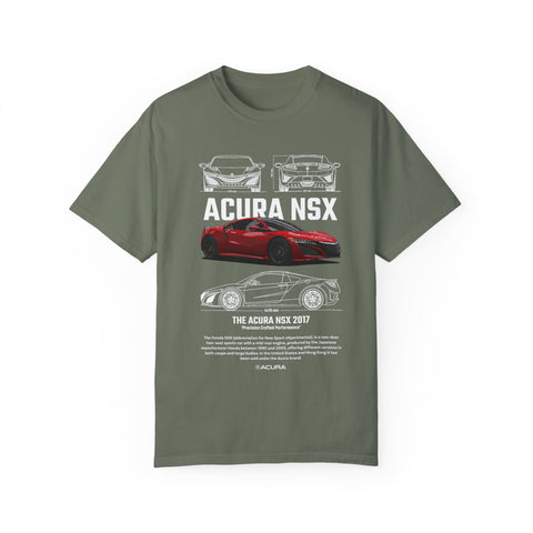 Acura NSX Unisex Garment-Dyed T-Shirt – Car Enthusiast Apparel for Auto Lovers