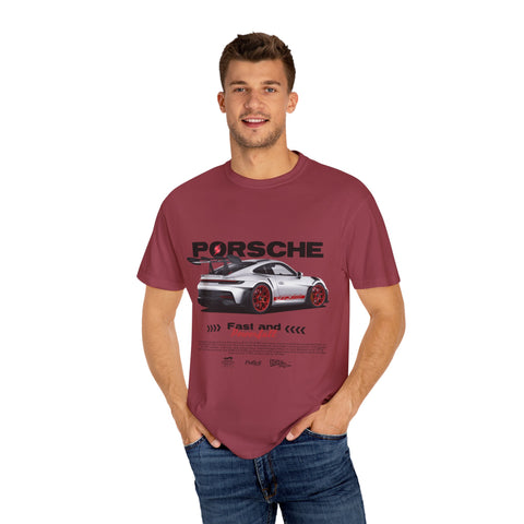 Porsche Racing T-Shirt | Fast and Powerful Graphic Tee for Car Enthusiasts