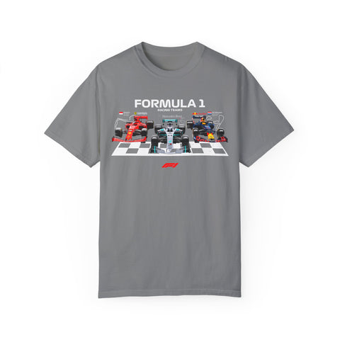 Formula 1 Racing Unisex Garment-Dyed T-Shirt