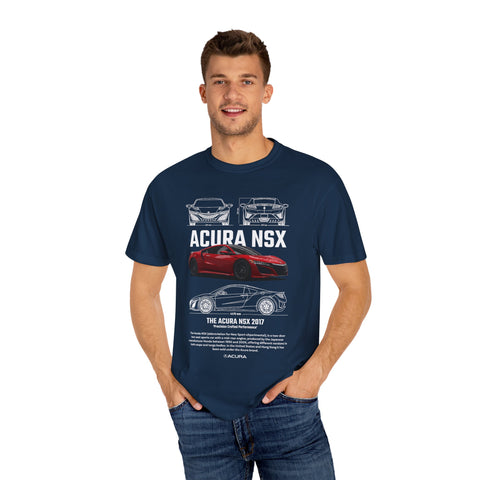 Acura NSX Unisex Garment-Dyed T-Shirt – Car Enthusiast Apparel for Auto Lovers