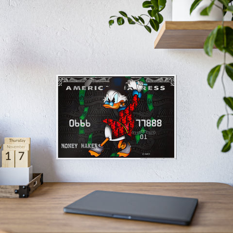 Mickey Money Maker Gloss Poster