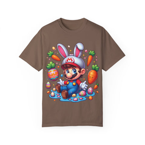 Cute Easter Character Unisex Garment-Dyed T-Shirt