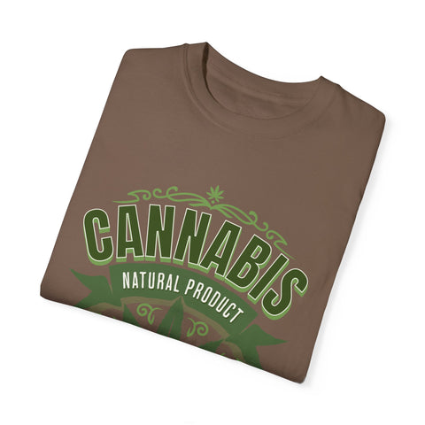 Unisex Cannabis T-Shirt - Natural Product Design