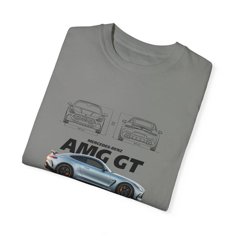 Mercedes AMG GT Unisex Garment-Dyed T-Shirt - Car Enthusiast Apparel