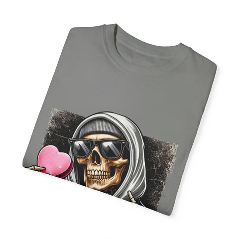Halloween Skeleton Love T-Shirt | Death Do Us Part Graphic Tee