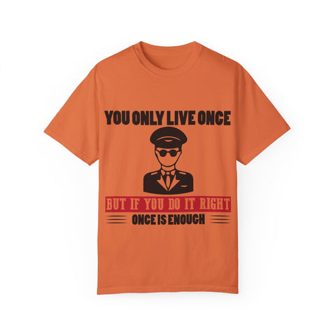 You Only Live Once Graphic Tee for Adventurers