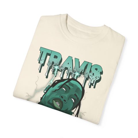 Unisex Travis Scott Dripping Graphic T-Shirt - Hip Hop Streetwear