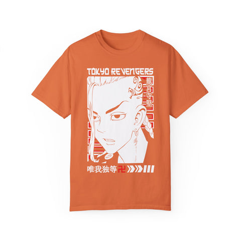 Tokyo Revengers Unisex Garment-Dyed T-Shirt - Trendy Anime Streetwear