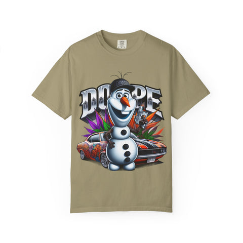 Dope Olaf Graphic T-Shirt for Disney Fans
