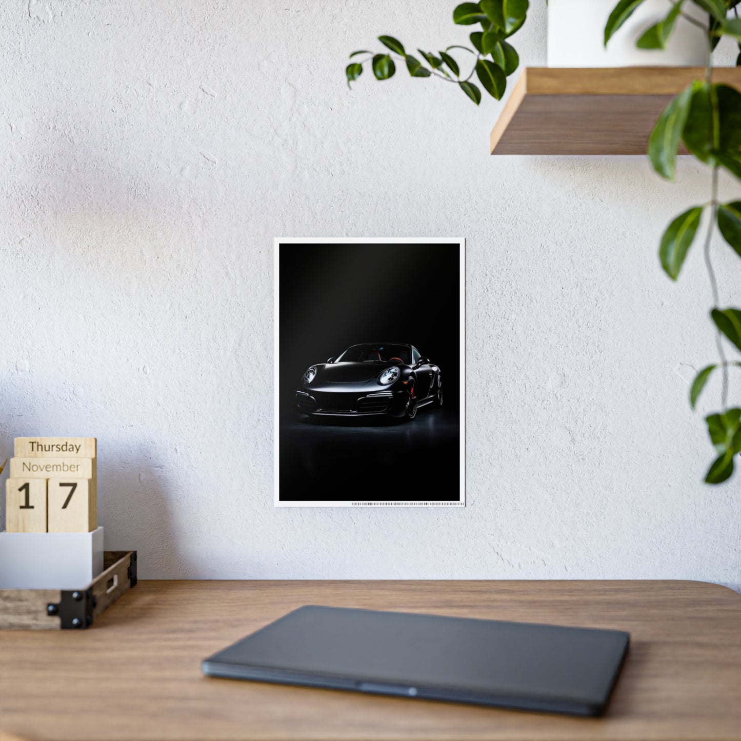 Sleek Luxury Car Gloss Poster - Perfect for Auto Enthusiasts & Home Decor
