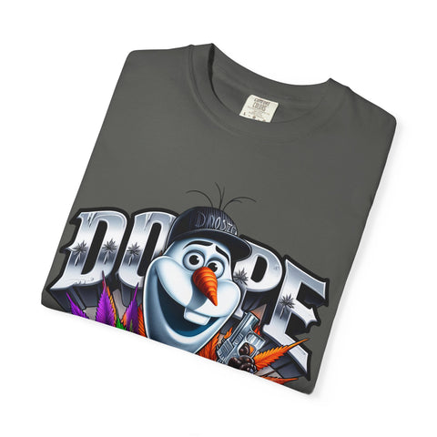 Dope Olaf Graphic T-Shirt for Disney Fans