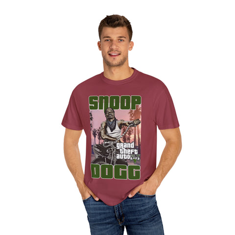 Snoop Dogg Graphic T-Shirt - Retro Grand Theft Auto Design