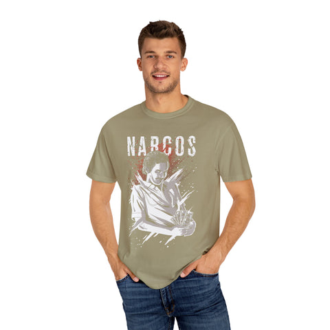 Narcos-Themed Unisex Garment-Dyed T-Shirt for Fans