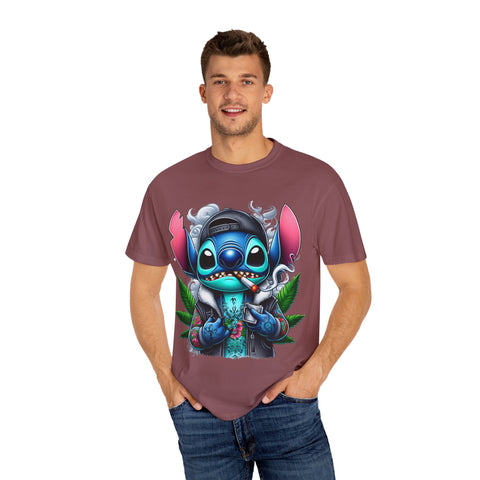 Vibrant Stitch-Inspired Unisex T-Shirt | Funky Streetwear Vibe | Perfect for Festivals and Casual Outings