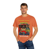 Where Them Fangs At Unisex Garment-Dyed T-shirt - Bold Graphic Tee for Women