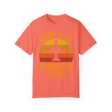Vintage-Inspired Travel T-Shirt - "Never Fly the A Model of Anything"