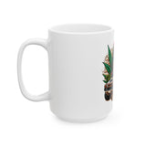 Hip Hop Art Ceramic Mug - Stylish 11oz & 15oz Coffee Cup with DOPE Design