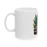 Hip Hop Art Ceramic Mug - Stylish 11oz & 15oz Coffee Cup with DOPE Design