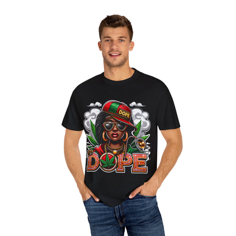 Dope Vibes Unisex Garment-Dyed T-Shirt