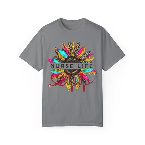 Nurse Life Unisex Garment-Dyed T-Shirt | Perfect Gift for Healthcare Heroes