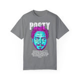 Posty Unisex Garment-Dyed T-shirt | Vibrant Vintage Style Tee for Music Lovers