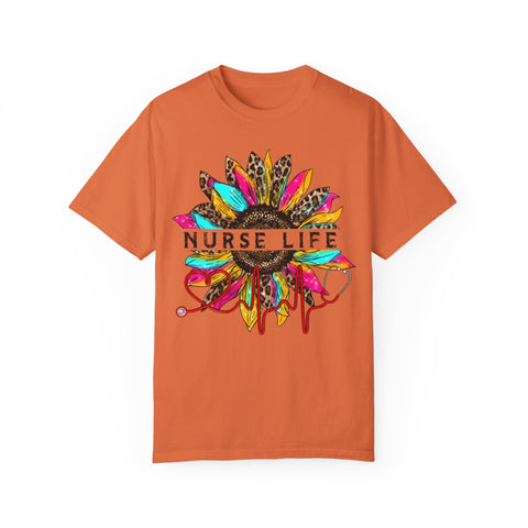Nurse Life Unisex Garment-Dyed T-Shirt | Perfect Gift for Healthcare Heroes