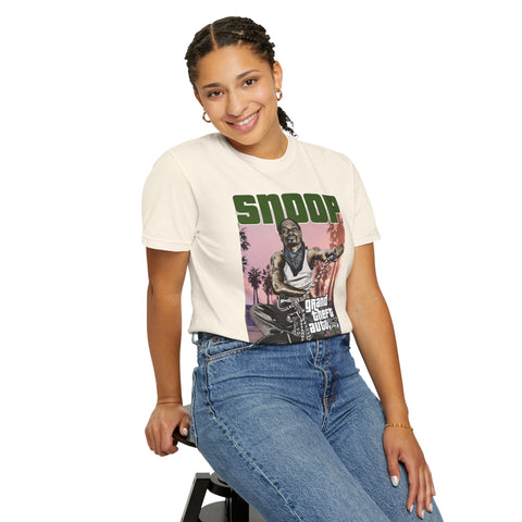 Snoop Dogg Graphic T-Shirt - Retro Grand Theft Auto Design