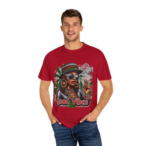 Cool Good Vibes Unisex Garment-Dyed T-shirt