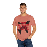 Catch the Swallow T-Shirt - Unisex Garment-Dyed Tee for Adventurers