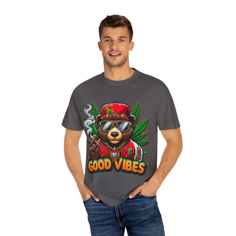 Good Vibes Unisex Garment-Dyed T-Shirt