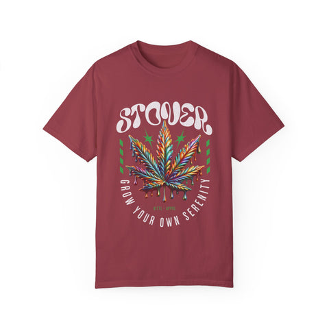 Unisex Garment-Dyed T-Shirt - "Grow Your Own Serenity"