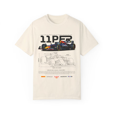 Formula Racing Unisex Garment-Dyed T-Shirt - 11PER Design