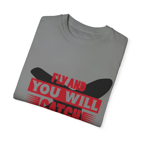 Catch the Swallow T-Shirt - Unisex Garment-Dyed Tee for Adventurers