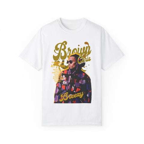 Breezy Summer Vibes Unisex Garment-Dyed T-Shirt