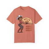 Boots on the Ground Unisex T-Shirt - Rustic Cowboy Vibe, Perfect for Festivals and Casual Outings