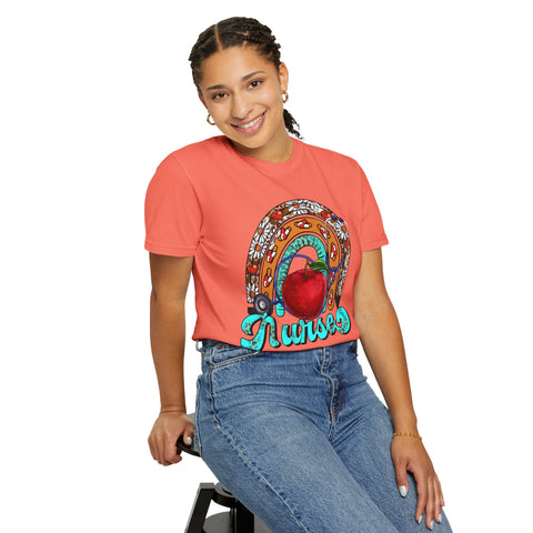Colorful Nurse Rainbow T-Shirt – Perfect Gift for Healthcare Heroes