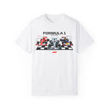 Formula 1 Racing Unisex Garment-Dyed T-shirt - Perfect for Fans and Race Day