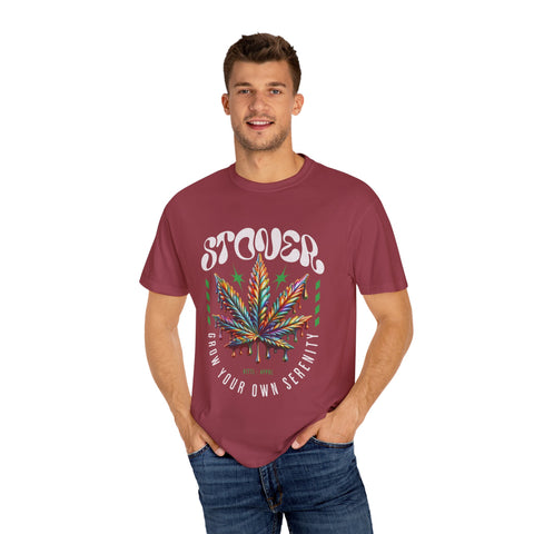 Unisex Garment-Dyed T-Shirt - "Grow Your Own Serenity"