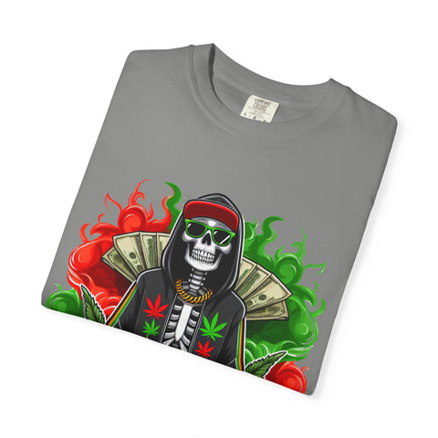 High AF Unisex Garment-Dyed T-Shirt - Fun & Edgy Style for Cannabis Enthusiasts