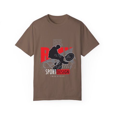 Freestyle BMX Unisex Garment-Dyed T-shirt
