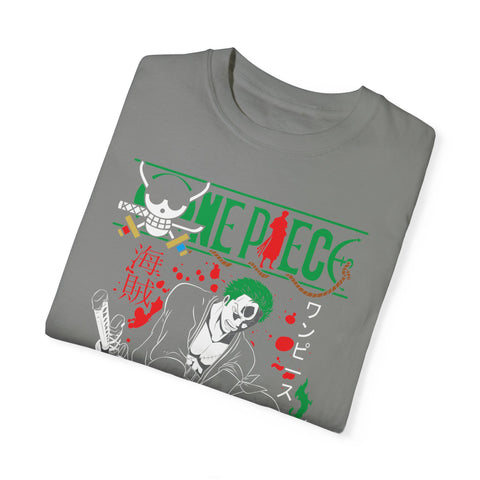 One Piece Swordman Unisex Garment-Dyed T-Shirt