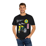 BMX Pro Unisex Garment-Dyed T-shirt - Perfect for Cycling Enthusiasts